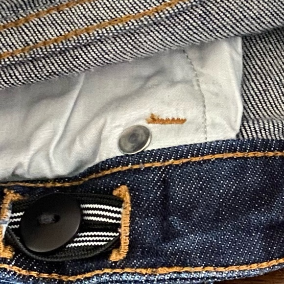 Bonpoint Dark Denim Girls Jeans - Picture 7 of 8